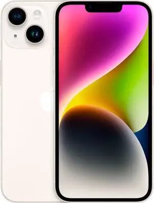 Apple iPhone 14, 256GB, Starlight for Verizon - MPW23LL/A Apple iPhone 14, 256GB, Starlight for Verizon - MPW23LL/A