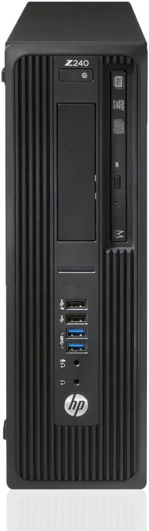 HP Z240 Desktop Intel Core i7 3.40 GHz 8 GB 256 GB SSD W10P