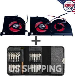 Gpu and Cpu cooling fan for 25 in 1 Screwdriver US MSI GS63VR GS73VR Series