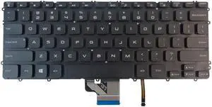 Backlit Keyboard for Dell Precision M3800 Laptops - Replace part number  HYYWM