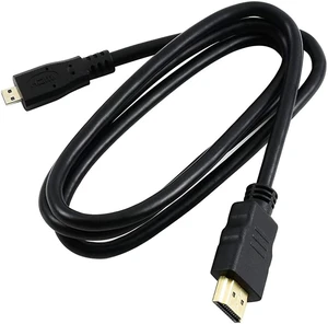 Waveshare HDMI to Micro HDMI Cable for Raspberry Pi 4B High Definition Video Transmission Waveshare HDMI to Micro HDMI Cable for Raspberry Pi 4B High Definition Video Transmission