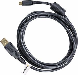 BRENDAZ USB Cable Mini-B 8 Pin for Nikon D3200 D5200 D5000 D5100 D5200 D5500 D7100 D7200 DF and D750 Cameras, Replacement for Nikon UC-E6 UC-E16 and UC-E17 Cable, 6-ft