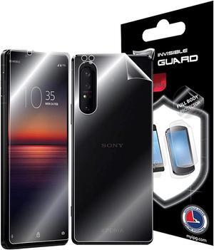 IPG for Sony Xperia 1 II - 1 ii Full Body Protector Invisible Touch Screen Sensitive Ultra HD Clear Film Anti Scratch Skin Guard - Smooth/Self-Healing/Bubble -Free Screen & Back