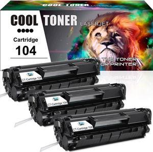 3pk Toner Compatible for Canon 104 ImageClass MF4150 MF4350d MF4370dn D420 D480 - OEM