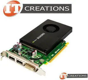 4GB Dell nVIDIA Quadro K2200 DVI 2x DisplayPort PCI Express x16 Graphic Card XFDRD. GMNNC.