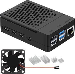 Geekworm NASPi 2.5 inch SATA HDD/SSD NAS Storage Kit for Raspberry Pi 4  Model B(Not Include Raspberry Pi 4) 