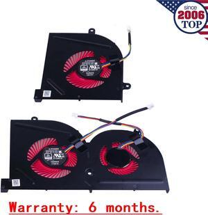 Gpu and Cpu cooling fan for MSI GS63 GS63VR GS73 Series