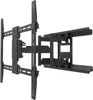 Kanto - Full-Motion TV Wall Mount for Most 34" - 65" TVs - Extends 17" - Black (LDX640)