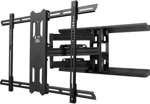 Kanto - Full-Motion TV Wall Mount for Most 39" - 80" TVs - Extends 24" - Black (PDX680)