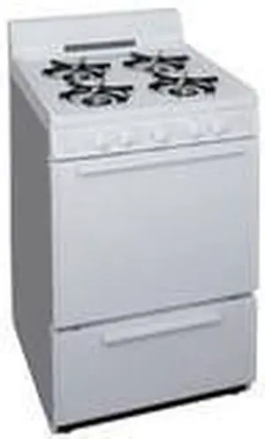 Premier 24" Freestanding Gas Range 24" CORDLESS GAS RANGE