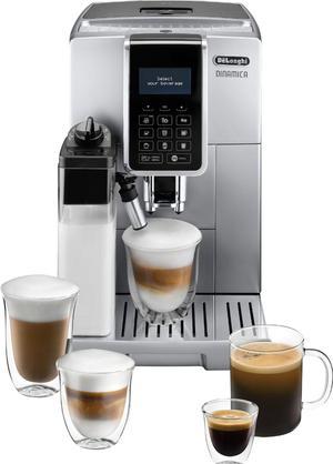 New De'Longhi Ecam35075Si Dinamica Espresso Machine With 15 Bars Of Pressure And Lattecrema Fully Automatic Milk Frother