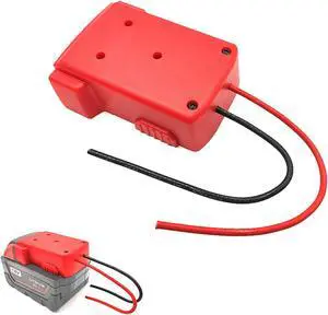 Power Wheel Adapter For Milwaukee M18 Battery18V Power Wheels Adapter M18 Adapter Dock Battery Adapter M18 18V Dock Power Connector 12 Gauge Robotics Power Wheel Adapter For Milwaukee M18 Battery18V Power Wheels Adapter M18 Adapter Dock Battery Adapter M18 18V Dock Power Connector 12 Gauge Robotics