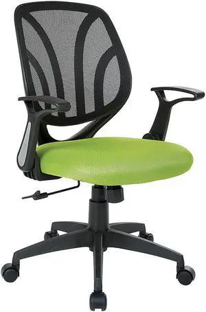 OSP Home Furnishings Screen Back Adjustable Chair Task Chair