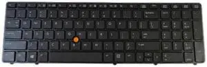 US Keyboard with Black Frame including  Pointer for HP Probook 6560b 6565b 6570b 6575b