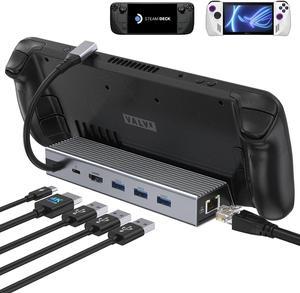 Zell Docking Station For Lenovo Legion Go/Steam Deck/Rog Ally, 5-In-1 Hub  Steam