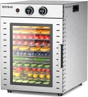 Electric 400W 8 Trays Food Dehydrator Machine with Temperature Control for Meat