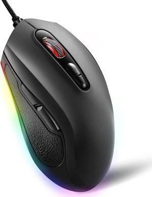 MX-2500B Wired Programmable Gaming RGB Mouse DPI up to 10.800 – Perixx USA