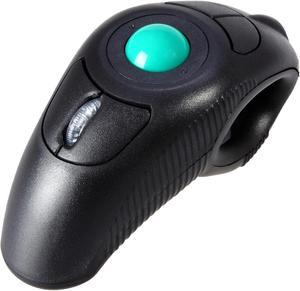 Zell 24G Ergonomic Trackball Handheld Finger Usb Mouse Wireless Optical Travel Dpi Mice For Pc Laptop Mac Left And Right Handed