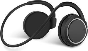 behind the head headphones with mic Newegg