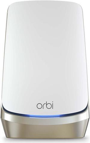 Zell Orbi QuadBand Wifi 6E Router Rbre960 Coverage Up To 3000 Sq Ft 200 Devices 10 Gig Internet Port Expandable To Create A Mesh System Axe11000 80211 Axe Up To 108Gbps