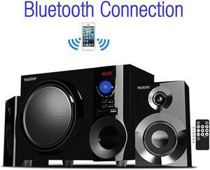 New Boytone BT-215FD Wireless Bluetooth 30-Watt Speaker System with FM Radio
