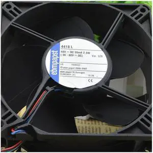 For original German ebmpapst 12038 48V 2.6W model 4418L cooling fan