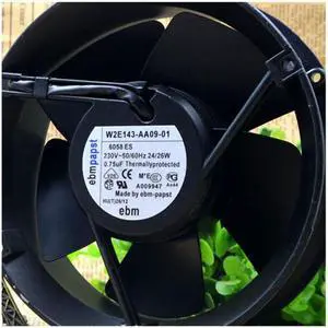 For original ebmpapst W2E143-AB09-01 17CM fan