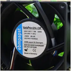 For 3214J/2GP 24V 375MA 7.7W genuine German ebmpapst 9CM high-end equipment fan