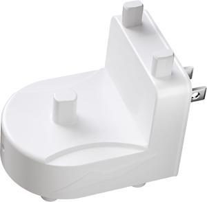 Wireless Electric Toothbrush Wall Charger Compatible with Oral-B and Braun Models (Excluding IO Series and Pulsonic Series), Portable, IPX7 Waterproof Charging Station