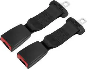 AUTENS 2 Packs Seat Belt Extension-Original Car Buckle, Universal Buckle Suitable for Most Cars (7/8 inch Metal Tongue) AUTENS 2 Packs Seat Belt Extension-Original Car Buckle, Universal Buckle Suitable for Most Cars (7/8 inch Metal Tongue)