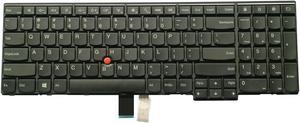 AUTENS Replacement US Layout Keyboard for Lenovo ThinkPad E531 E540 Laptop No Backlight (4 Fixing Screws)