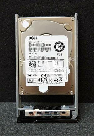 Dell 89D42 089D42 1.2TB 10K 12G 128MB 2.5in SAS Hard Drive AL14SEB120N W/ R Tray