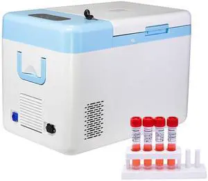 HNZXIB 25L -86 Ultra Low Freezer,Lab Freezers,Ultra Low Temperature Freezer,Ultra Cold,Storage AC 110V/DC24V