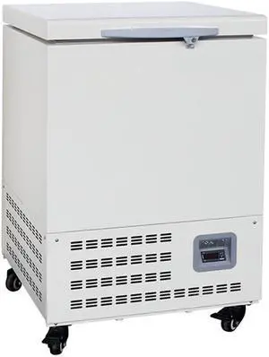 -45 °C Large Capacity 58L Horizontal Ultra-Low Temperature Freezer, Deep Refrigeration Refrigerator with Controller, 110V
