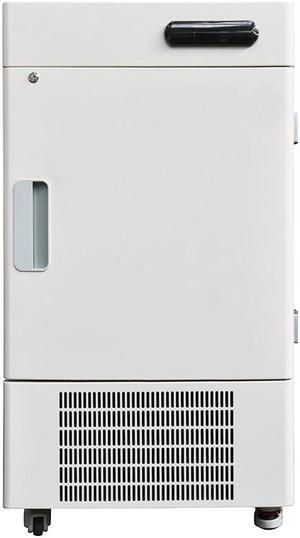 -86 °C 58L Vertical Ultra Low Temperature Freezer, Deep Refrigeration Refrigerator with Controller,110V