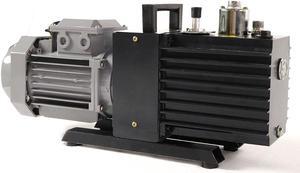 HNZXIB Vacuum Pump 8CFM Rotary Vane Vacuum Pump 2 Stage 4L/S 110V/60HZ Oil-sealed Vacuum Pump For Rotary Evaporator and Short Path Distillation Lab Equipment