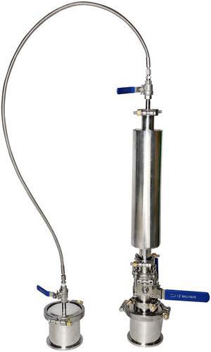 Small capacity 0.25LB & 113g closed loop extractor for high-safety industrial equipment, for extract materials from plant leaves