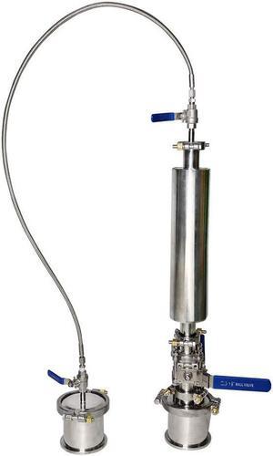 0.25LB Stainless Steel Vaccum Chamber for High Safety Industrial Equipment, For Extraction from Plant Leaves