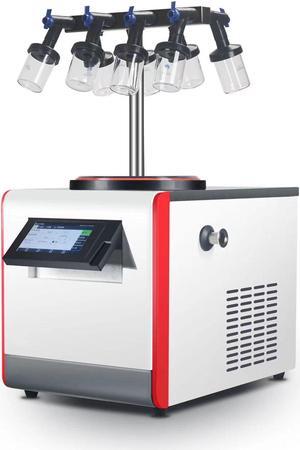Freeze Dryer Laboratory Small Benchtop Medicine Biological Fruit Low Temperature Vacuum Freeze Dryer Equipment 110V/60Hz