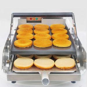 Commercial Bread Baker Bread Loaf Baking Pan Electric Bread Toaster Burger Buns Stainless Steel Hamburger Tools 2KW 110V