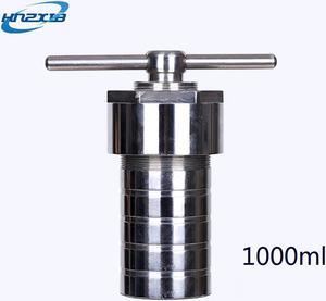 HNZXIB 1000ml Hydrothermal Synthesis Reactor 240°C PTFE lining  Non-magnetic Stainless Steel Autoclave KH series Laboratory reaction vessel