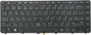 AUTENS Keyboard for HP Probook 640 G2, 640 G3, 645 G2, 645 G3, 430 G4, 440 G4 Laptop Backlight with Pointer, US Laptop Keyboard Replacement