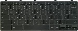 AUTENS Keyboard for Dell Chromebook 3100 3110 3400 5190 Laptop No Backlight, Power Button Version, US Laptop Keyboard Replacement