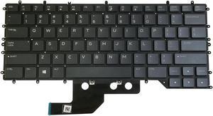 AUTENS Keyboard for Dell Alienware M15 R2 2019 Year,  M15 R3 2020 Year Laptop Per-Key RGB Backlight, No Frame, US Laptop Keyboard Replacement