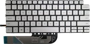 AUTENS Keyboard for Dell Inspiron 5300 5301 5390 5391 5400 5401 5402 5405 5406 5408 5409 5490 5493 5494 5498 7300 7306 7390 7391 7400 7405 7490 7491 Laptop No Frame Backlit, US Keyboard Replacement