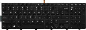 AUTENS Keyboard for Dell Inspiron or Vostro 3541 3542 3543 3545 3546 3547 3548 3549 3551 3552 3553 3558 3559 3561 3562 3565 3567 3568 3572 3573 3576 3578 Laptop White Backlight, US Keyboard