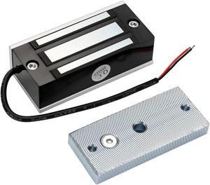 AUTENS Electric Magnetic Door Lock 12V 60kg 130lbs Mini DC EM Locks Holding Force Electromagnetic for Door Entry Access Control