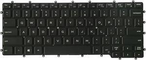 AUTENS Keyboard for Dell Latitude 7400 9410 2-in-1 Laptop Backlight No Frame, US Laptop Keyboard Replacement