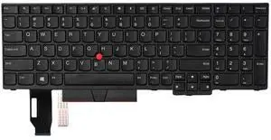 AUTENS Keyboard for Lenovo ThinkPad E590 E595 L590 T590, P15s Gen 1, P15s Gen 2, T15 Gen 1, T15 Gen 2 (Not fit T15p) Laptop (No Backlight), US Laptop Keyboard Replacement