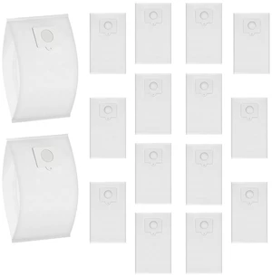 16 Pack 53292 Type Q/C HEPA Replacement Vacuum Bags for Kenmore Canister Vacuum 81214, 81414, 81714, 21814, BC2005, BC3005, 81615, BC7005 16 Pack 53292 Type Q/C HEPA Replacement Vacuum Bags for Kenmore Canister Vacuum 81214, 81414, 81714, 21814, BC2005, BC3005, 81615, BC7005